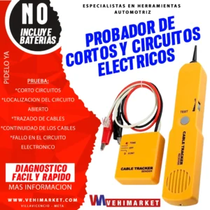 Probador de Cortos y Circuitos Electricos
