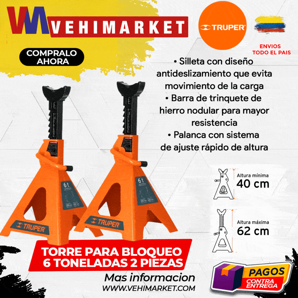 Torres de Bloqueo 6 toneladas Truper