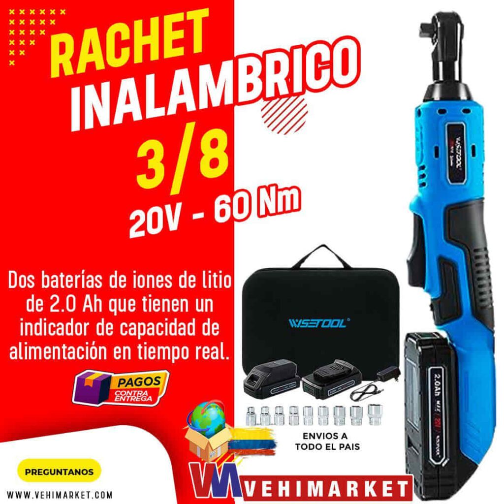 Rachet Inalambrico 3/8