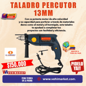 Taladro Percutor 13mm Io Company