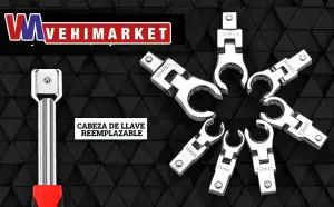 Juego de Llaves de Tuerca Acampanada 17Pcs