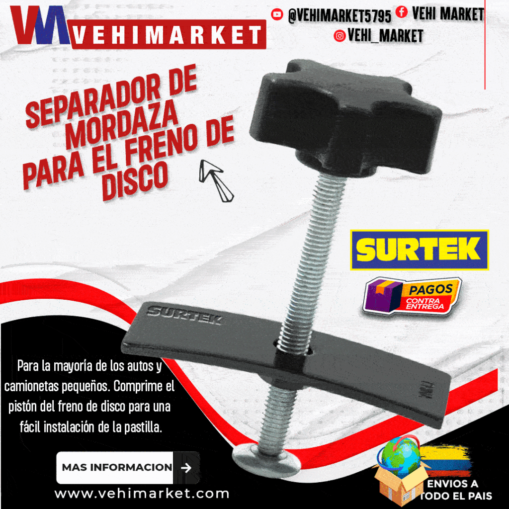 Separador de Mordaza para el Freno de Disco - Surtek