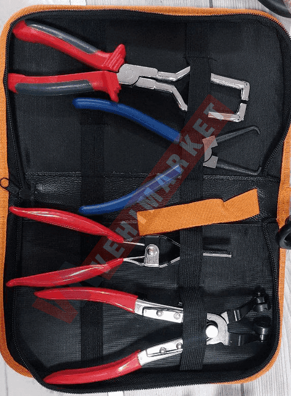 Juego de 4 Alicates de Abrazadera de Combustible