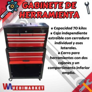 GABINETE DE HERRAMIENTRA CAPACIDAD 70 KILOS