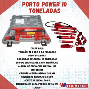 PORTO POWER 10 TONELADAS