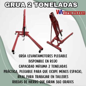 GRUA DE DOS TONELADAS