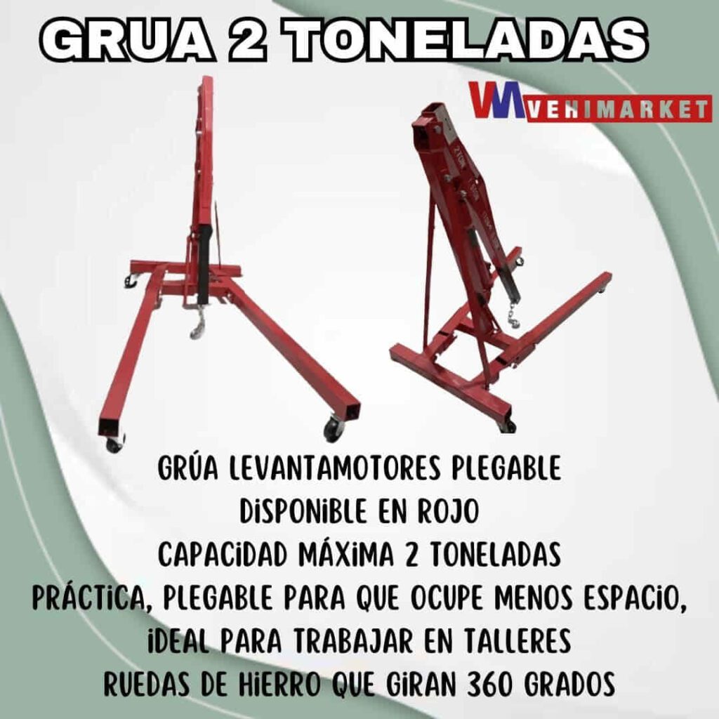 GRUA DE DOS TONELADAS