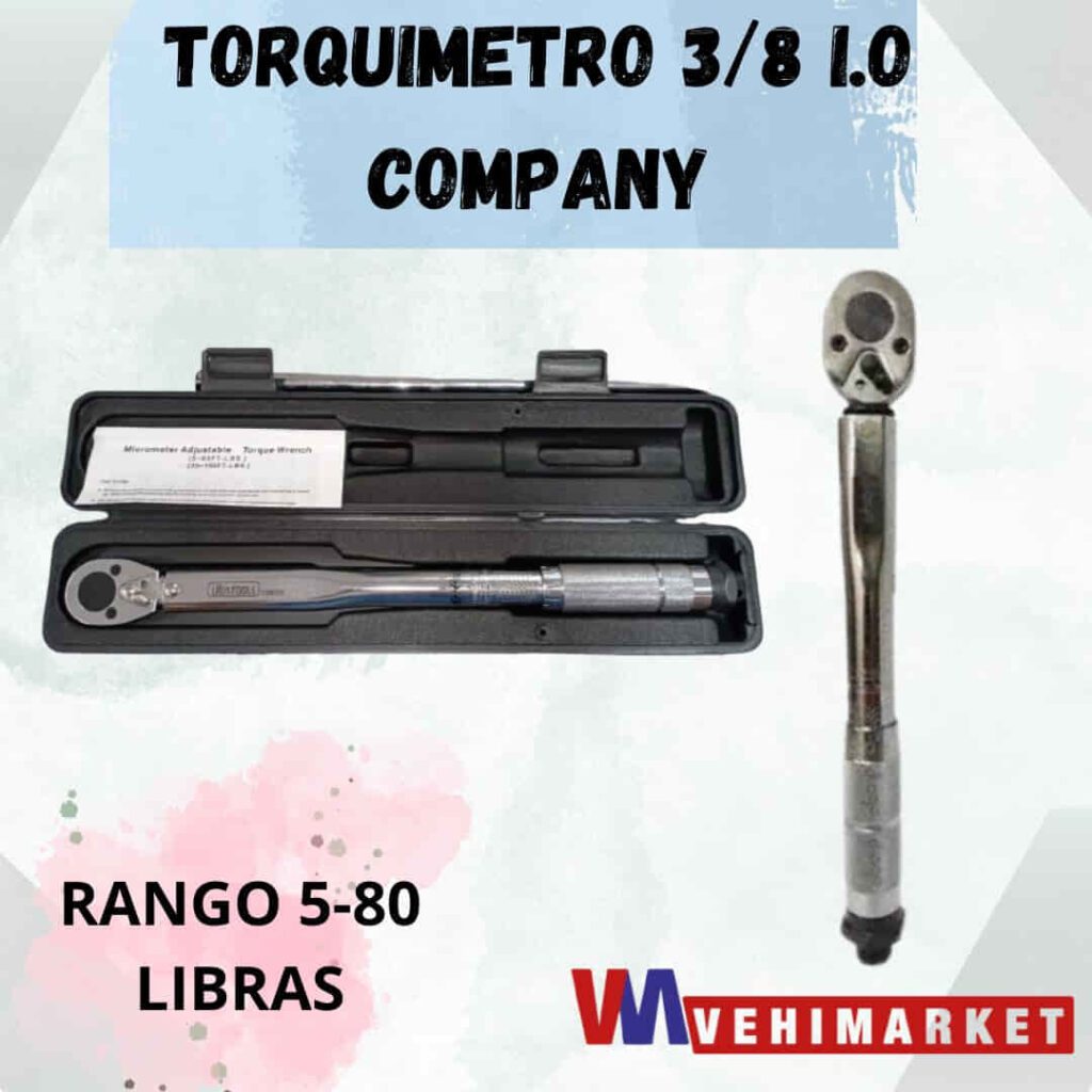 TORQUIMETRO 3/8 I.O COMPANY