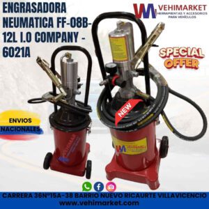 ENGRASADORA NEUMATICA FF-08B-12L I.O COMPANY - 6021A