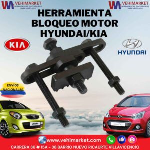 HERRAMIENTA BLOQUEO MOTOR HYUNDAI/KIA