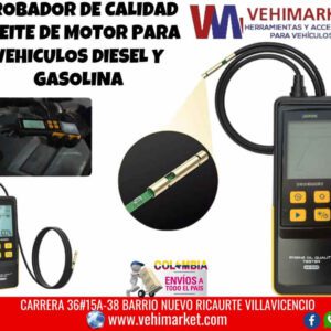 PROBADOR DE CALIDAD ACEITE DE MOTOR PARA VEHICULOS DIESEL Y GASOLINA