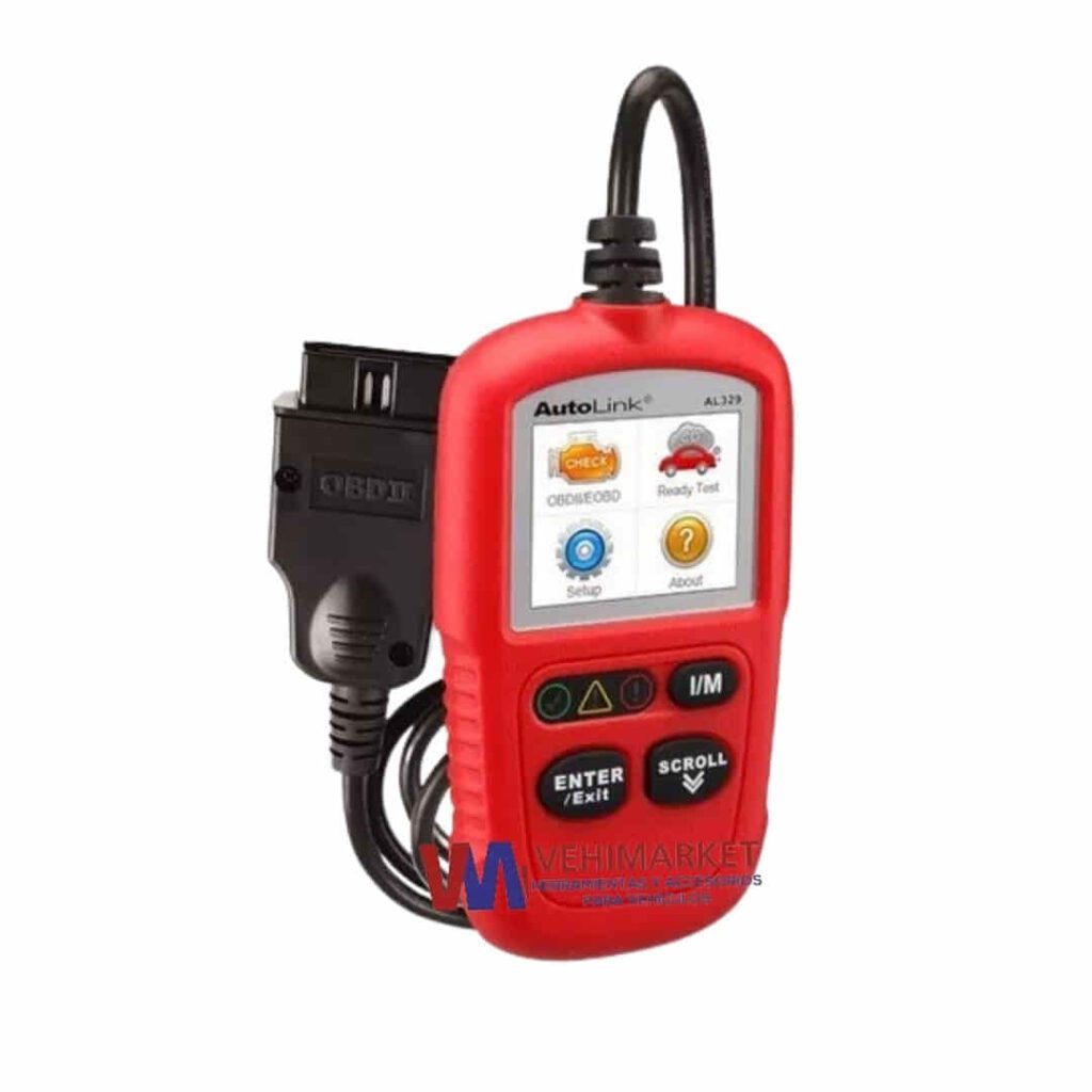 ESCANER MULTIMARCA ODBII CON SEMAFORO DATOS EN VIVO AUTEL-AL329
