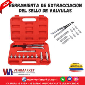 HERRAMIENTA DE EXTRACCIACION DEL SELLO DE VALVULAS