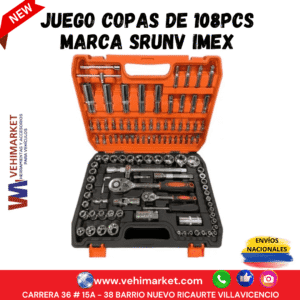 JUEGO COPAS DE 108PCS MARCA SRUNV IMEX
