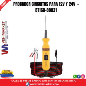 PROBADOR CIRCUITOS PARA 12V Y 24V - BT160-88031