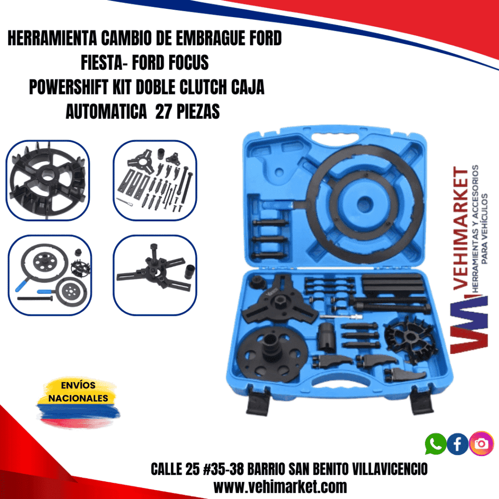 HERRAMIENTA CAMBIO DE EMBRAGUE FORD FIESTA- FORD FOCUS
