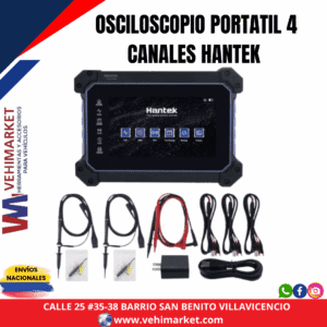 OSCILOSCOPIO DIGITAL 4 CANALES HANTEK TO1154D