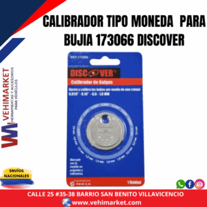 CALIBRADOR TIPO MONEDA PARA BUJIA 173066 DISCOVER