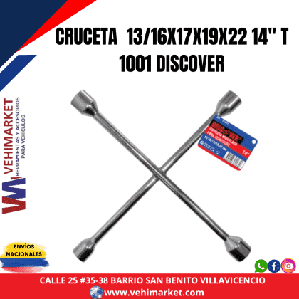 CRUCETA  13/16X17X19X22 14″ T 1001 DISCOVER