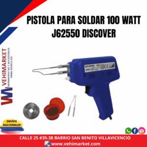PISTOLA PARA SOLDAR 100 WATT J62550 DISCOVER