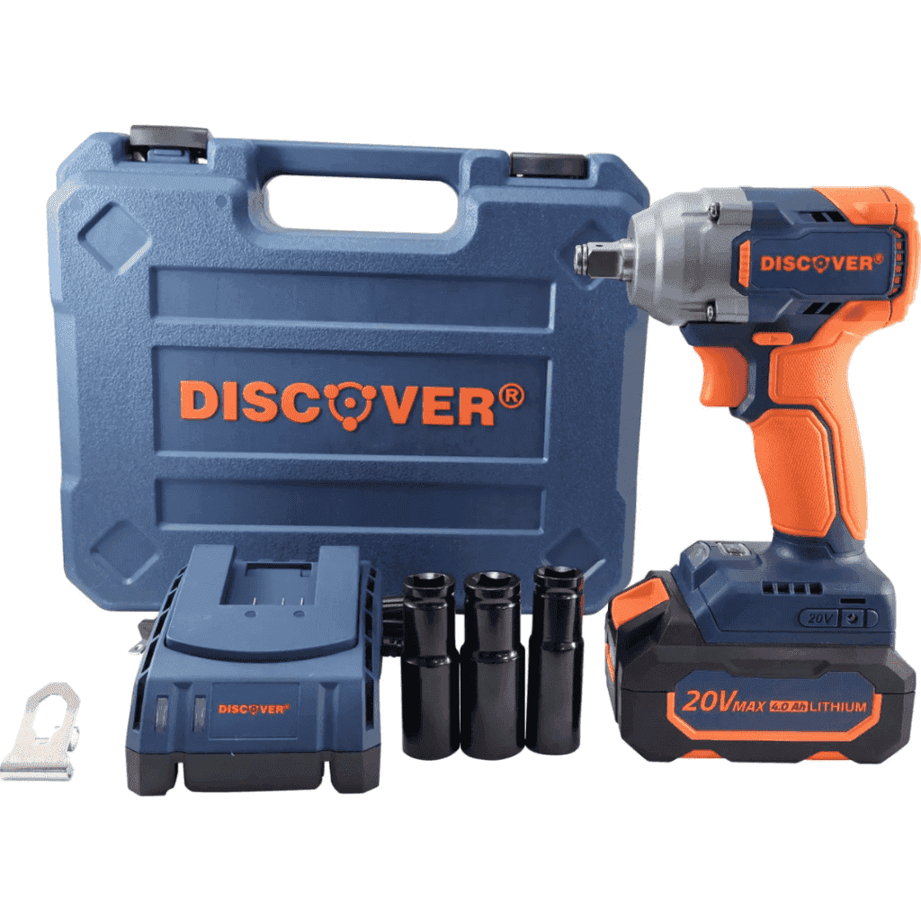 PISTOLA DE IMPACTO 1/2 20V 1 BATERIA DE 4Ah BRUSHLESS