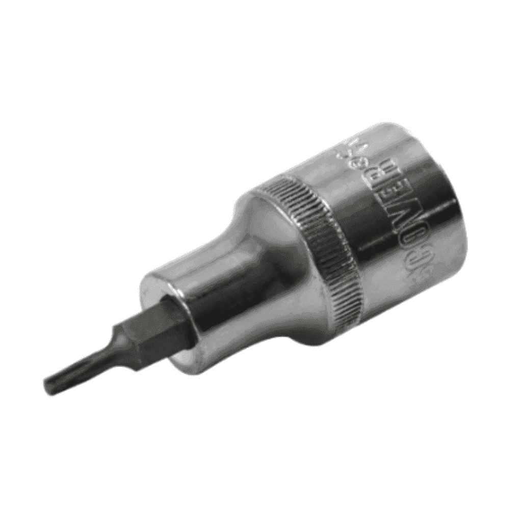 COPA PUNTA TORX CORTA 1/2, PUNTA 1/4"XT10
