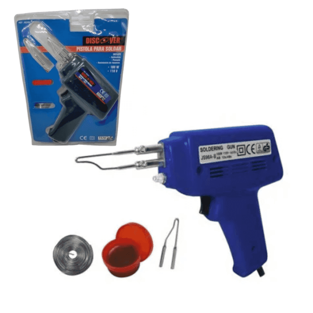 PISTOLA PARA SOLDAR 100 WATT J62550 DISCOVER